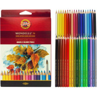 KOH-I-NOOR Akvarelové pastelky Mondeluz 3719 - 36 ks