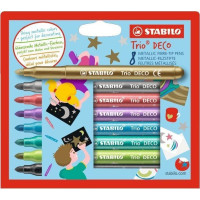 STABILO Trio DECO 8 fixiek