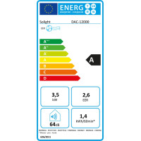 Solight mobilná klimatizácia 12000 BTU, smart WiFi, chladenie, odvlhčovanie, ventilátor