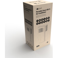 Solight mobilná klimatizácia 9000 BTU, smart WiFi, chladenie, odvlhčovanie, ventilátor