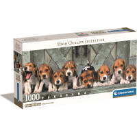 CLEMENTONI Panoramatické puzzle Bíglové 1000 dielikov
