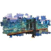 CLEMENTONI Panoramatické puzzle Brooklynský most 1000 dielikov