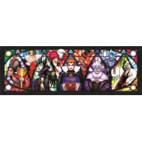 CLEMENTONI Panoramatické puzzle Disney zloduchové 1000 dielikov