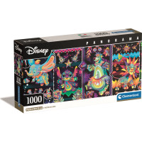 CLEMENTONI Panoramatické puzzle Disney: Radosť 1000 dielikov