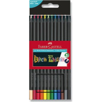 Faber-Castell Pastelky Black Edition 12 ks