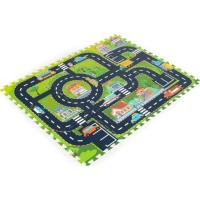 ECOTOYS Penové puzzle Mestečko