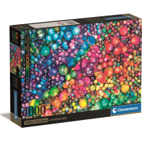 CLEMENTONI Puzzle ColorBoom: Nádherné guličky 1000 dielikov