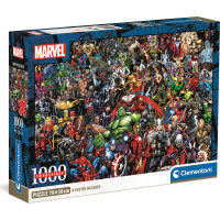CLEMENTONI Puzzle Impossible: Marvel 1000 dielikov