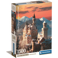 CLEMENTONI Puzzle Neuschwanstein 1500 dielikov