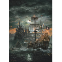CLEMENTONI Puzzle Pirátska loď 1500 dielikov