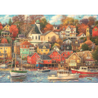 CLEMENTONI Puzzle Prístav dobrých časov 1500 dielikov