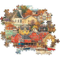 CLEMENTONI Puzzle Prístav dobrých časov 1500 dielikov