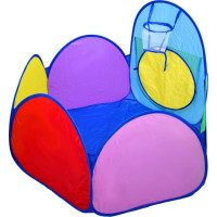 PIXINO Tunelová sústava s domčekom a bazénikom 3v1