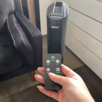 Stĺpový ventilátor s diaľkovým ovládačom Ruhhy - čierny