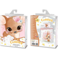 Detské bavlnené obliečky do postieľky 135x100 cm CUDDLES - Srnečka