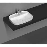Isvea INFINITY keramické umývadlo zápustné, 55x40cm, biela 10NF50055