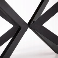 Jedálenský stôl LEGARTO 160(200)x90x76 cm - rozkladací - prírodný dub/čierny