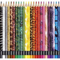 MAPED Pastelky trojboké Color&#39;Peps Animals 24 ks