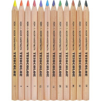 KOH-I-NOOR Trojhranné pastelky Triocolor 3152 - 12 ks