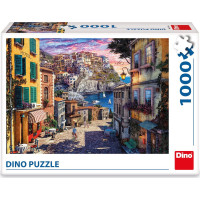 DINO Puzzle Talianske pobrežie 1000 dielikov