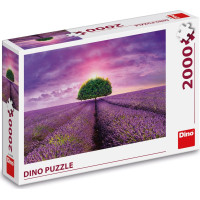 DINO Puzzle Levanduľové pole 2000 dielikov