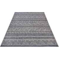 Kusový koberec Clyde 105906 Loto Grey Beige - na von aj na doma