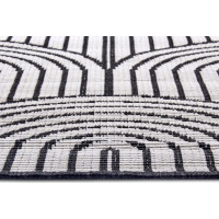 Kusový koberec Pangli 105852 Black – na von aj na doma