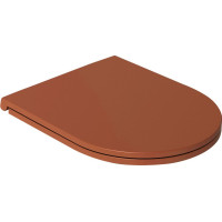 Isvea INFINITY WC sedátko, SLIM, odnímateľné, Soft Close, terracotta 40KF0548I-S