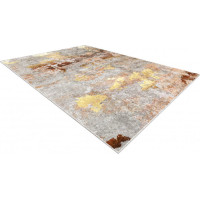 Kusový koberec Miro 51463.802 Abstraction grey/gold