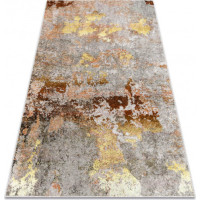 Kusový koberec Miro 51463.802 Abstraction grey/gold