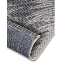 Kusový koberec Clyde 105907 Paru Grey Cream – na von aj na doma
