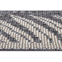 Kusový koberec Clyde 105907 Paru Grey Cream – na von aj na doma