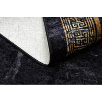 Kusový koberec Miro 51278.809 Marble black/gold