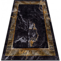 Kusový koberec Miro 51278.809 Marble black/gold