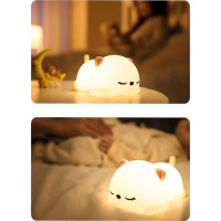 Nočná LED lampička - MAČIČKA