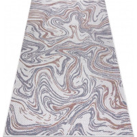 Kusový koberec Sion Sisal Waves 2836 ecru/blue/pink – na von aj na doma