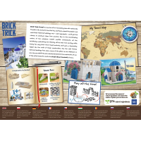 TREFL BRICK TRICK Travel: Santorini M 260 dielov
