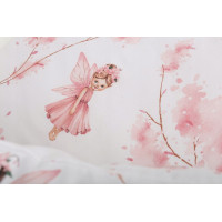 Detské bavlnené obliečky do postieľky 120x90 cm BABYMAM PREMIUM - Lesné víly