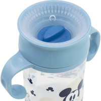 STOR Detský trénovací hrnček 395 ml Mickey Mouse