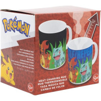 STOR Hrnček keramický meniaci farbu 325 ml Pokémon