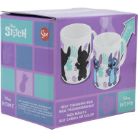 STOR Hrnček keramický meniaci farbu 325 ml Stitch