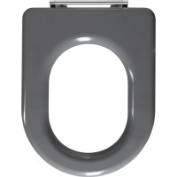 Sapho MEDIC WC sedátko, Slim, Soft Close, duroplast, šedá MC102-113