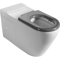 Sapho MEDIC RIMLESS WC misa pre kombi, spodný/zadný odpad, biela MC102-111