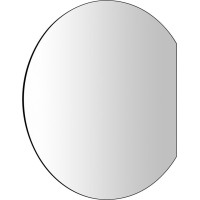 Sapho DARA CUT zrkadlo s LED podsvietením 20W, ø 100cm, vykurovacia fólia 30562CI