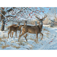 COBBLE HILL Puzzle Jelene v zime 500 dielikov