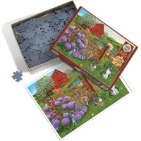 COBBLE HILL Puzzle Mačky na farme XL 275 dielikov