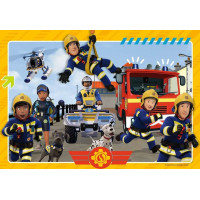 RAVENSBURGER Puzzle Požiarnik Sam v akcii 2x12 dielikov