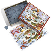 COBBLE HILL Puzzle Sýkorky na čaji XL 275 dielikov