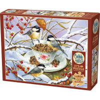 COBBLE HILL Puzzle Sýkorky na čaji XL 275 dielikov