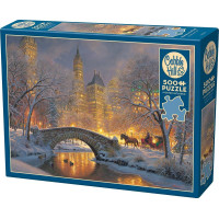 COBBLE HILL Puzzle Zima v parku 500 dielikov